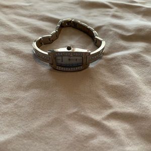 Armitron Fashion Silver Toned crystal watch.